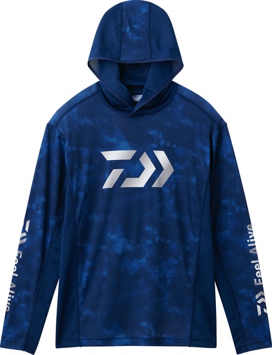 [09014958] TSHIRT CAPUCHE DE3726 BLEU XXL
